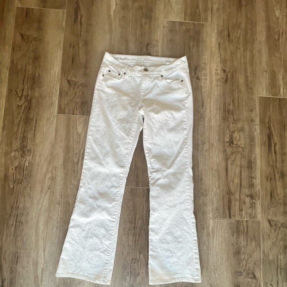 J.Crew white denim bootcut 28 S - Picture 3 of 15